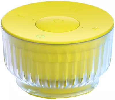 Умная колонка SberBoom Mini 2, с Салют Электрический жёлтый