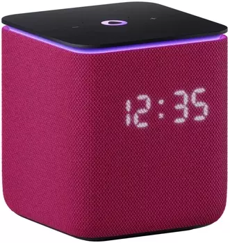 Умная колонка Яндекс Станция Миди Малиновый