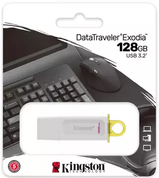 DataTraveler Exodia 128GB White
