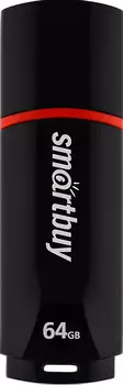 USB-накопитель SmartBuy Crown 64GB USB 2.0 Black