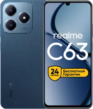 Смартфон realme C63 8/256GB RMX3939 Синий
