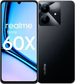 Смартфон realme Note 60x 4/128GB Чёрный