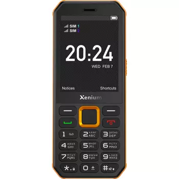 Мобильный телефон Xenium X300 Black/Orange