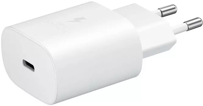 Зарядное устройство Samsung EP-TATA800NWEGEU USB-C White