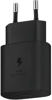 Зарядное устройство Samsung EP-TA800NBEGEU USB-C Black