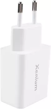 Зарядное устройство Xenium X252 USB/USB-С, с кабелем White