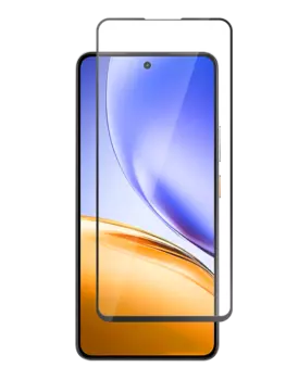 Защитное стекло BoraSCO Full Cover Full Glue для Realme 14 5G Black