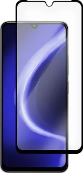 Защитное стекло Krutoff Premium для Xiaomi Redmi A3 Pro/A4 Black