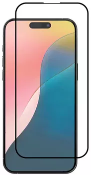 Защитное стекло uBear Extreme 3D Shield для Apple iPhone 16 Black