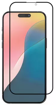 Защитное стекло uBear Extreme Nano Shield Privacy для Apple iPhone 16 Pro Max Black