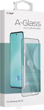 Защитное стекло VLP A-Glass для Samsung Galaxy S24 FE Black