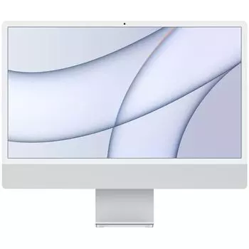2021 Apple iMac 24 серебристый (Apple M1, 8Gb, SSD 256Gb, M1 (8 GPU))