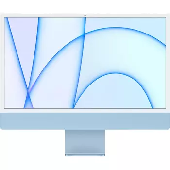 2021 Apple iMac 24 синий (Apple M1, 8Gb, SSD 256Gb, M1 (8 GPU))