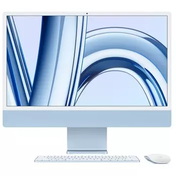2023 Apple iMac 24 синий (Apple M3, 8Gb, SSD 256Gb, M3 (8 GPU))