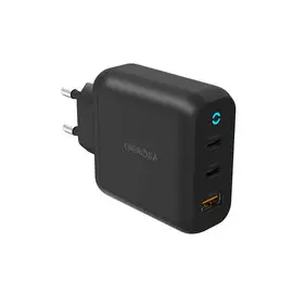 Адаптер сетевой EnergEA Ampcharge GaN65, 65Вт, черный