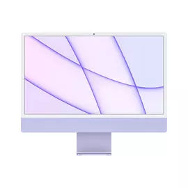 Apple iMac 24″ (2021 M1), 8 ГБ, SSD 256 Гб, Touch ID, фиолетовый (Z130000BK)