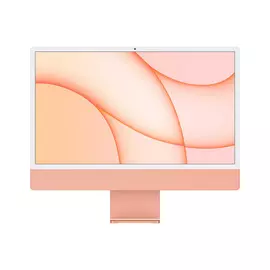Apple iMac 24″ (2021 M1), 8 ГБ, SSD 256 Гб, Touch ID, оранжевый (Z132000BK)