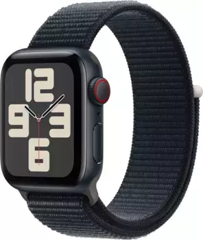Apple Watch SE 2023 GPS (корпус - темная ночь, 40mm ремешок Sport Loop темная ночь)