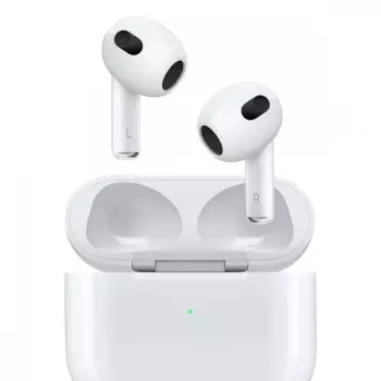 Беспроводные наушники Apple AirPods 3 (2021) в зарядном футляре, белый