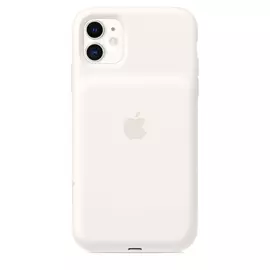 Чехол-аккумулятор Apple Smart Battery Case, возможность беспроводной зарядки, цвет белый, для iPhone 11