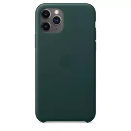 Чехол Apple Leather Case для iPhone 11 Pro, кожа, «зелёный лес»