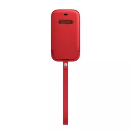 Чехол Apple Leather Sleeve with MagSafe для iPhone 12 mini, кожа, (PRODUCT)RED
