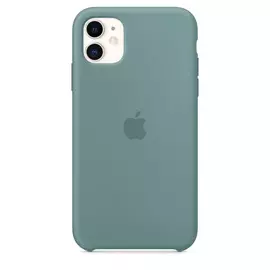 Чехол Apple Silicone Case cиликон, цвет дикий кактус, для iPhone 11
