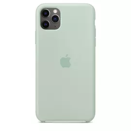 Чехол Apple Silicone Case cиликон, цвет голубой берилл, для iPhone 11 Pro Max