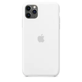 Чехол Apple Silicone Case для iPhone 11 Pro Max, силикон, белый
