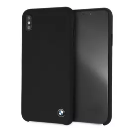 Чехол BMW Signature Liquid силикон, цвет черный, для iPhone XS Max