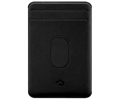 Чехол-бумажник Pitaka MagEZ Card Sleeve 3, экокожа, черный