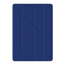 Чехол Deppa Wallet Onzo полиуретан, цвет синий, для iPad (new)