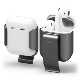 Чехол Elago Carrying Clip Gray серый, для AirPods