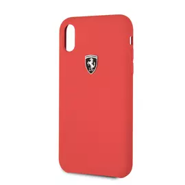Чехол Ferrari силикон, цвет красный, для iPhone XR