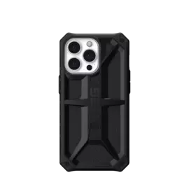 Чехол-накладка UAG Monarch для iPhone 13, поликарбонат, черный карбон
