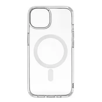 Чехол-накладка uBear Real Mag Case для iPhone 13 Pro, поликарбонат, прозрачный