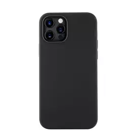 Чехол-накладка uBear Touch Case для iPhone 12 Pro Max, силикон, черный