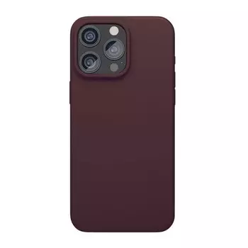 Чехол-накладка VLP Aster Case для iPhone 15 Pro Max, силикон, моккачино