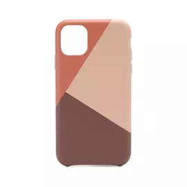 Чехол Native Union Clic Marquetry для iPhone 11, поликарбонат, розовый