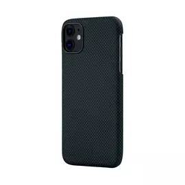 Чехол Pitaka MagCase для iPhone 11, кевлар, черный/серый