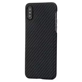 Чехол Pitaka MagCase кевлар, цвет черный/серый, для iPhone XS/X