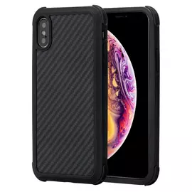 Чехол Pitaka MagCase Pro кевлар, цвет черный/серый, для iPhone XS/X