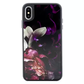 Чехол Ted Baker Splendour Black Glass полиуретан, цвет черный, для iPhone XS Max