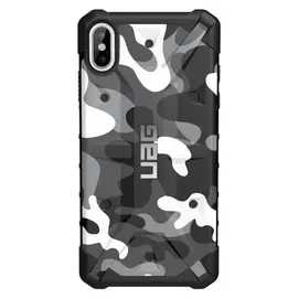 Чехол UAG Pathfinder пластик, цвет белый камуфляж, для iPhone XS Max