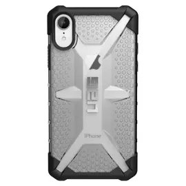 Чехол UAG Plasma пластик, цевет серый, для iPhone XR, ударопрочный