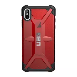 Чехол UAG Plasma пластик, цвет красный, для iPhone XS Max