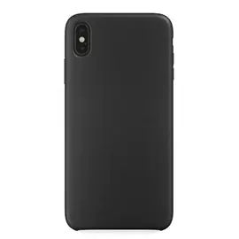 Чехол uBear Capital Leather Case кожа, цвет черный, для iPhone XS Max