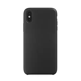 Чехол uBear Capital Leather Case кожа, цвет черный, для iPhone XS/X
