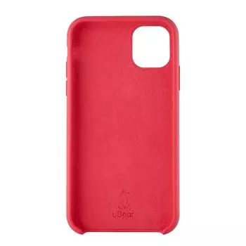 Чехол-накладка uBear Touch Case для iPhone 11, силикон, красный