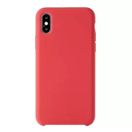 Чехол uBear Touch case силикон, цвет красный, для iPhone XS/X